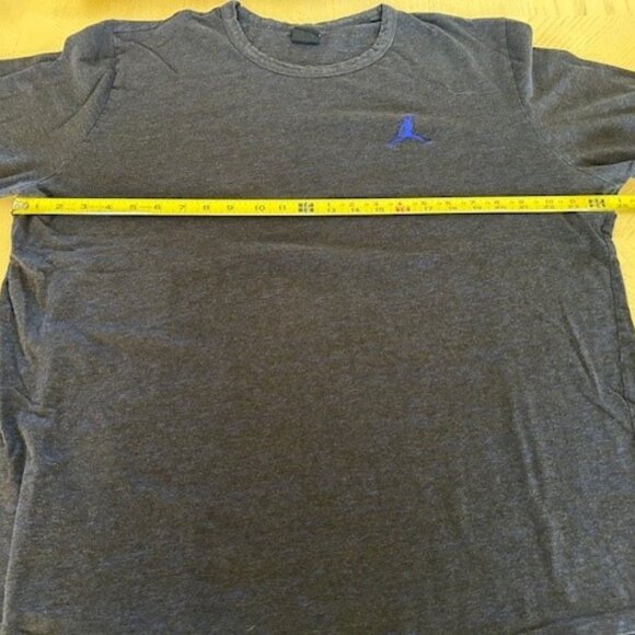 Jordan Mens Long Sleeve Sport Logo Athleisure 2XL Pullover Active Gray/Purple - Picture 6 of 10